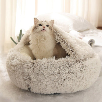 New Style Pet Bed ,Round ,Plush ,Warm ,Soft-Abundancy Deals