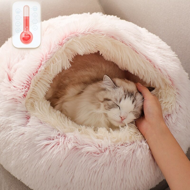 New Style Pet Bed ,Round ,Plush ,Warm ,Soft-Abundancy Deals