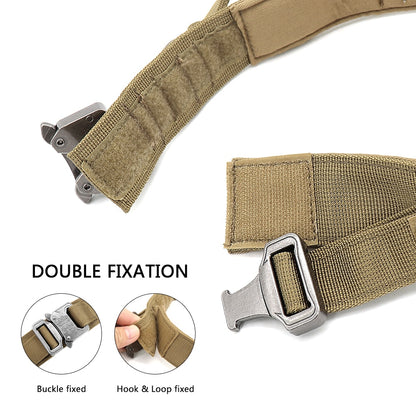 Tactical Dog Collar Nylon Elastic Military Improved Dog Safety & Comfort Leash-Abundancy Deals